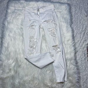 American Eagle white jeans
